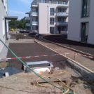 Baustelle HumboldtEck - Außenanlagen, 11.07.2017